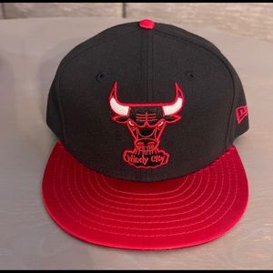 New Era 59Fifty Chicago Bulls Fitted Hat Sz 7 1/2